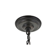 Living District Octavia 1 Light Dark Brown Pendant