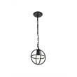Living District Octavia 1 Light Dark Brown Pendant