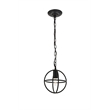 Living District Octavia 1 Light Dark Brown Pendant