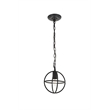 Living District Octavia 1 Light Dark Brown Pendant
