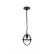 Living District Octavia 1 Light Dark Brown Pendant