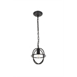 Living District Octavia 1 Light Dark Brown Pendant