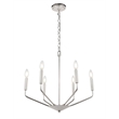 Living District Enzo 6 Light Chrome Pendant