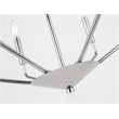 Living District Enzo 6 Light Chrome Pendant