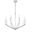 Living District Enzo 8 Light Chrome Pendant