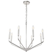 Living District Enzo 8 Light Chrome Pendant