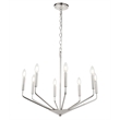 Living District Enzo 8 Light Chrome Pendant