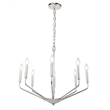Living District Enzo 8 Light Chrome Pendant
