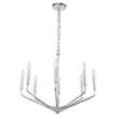 Living District Enzo 8 Light Chrome Pendant