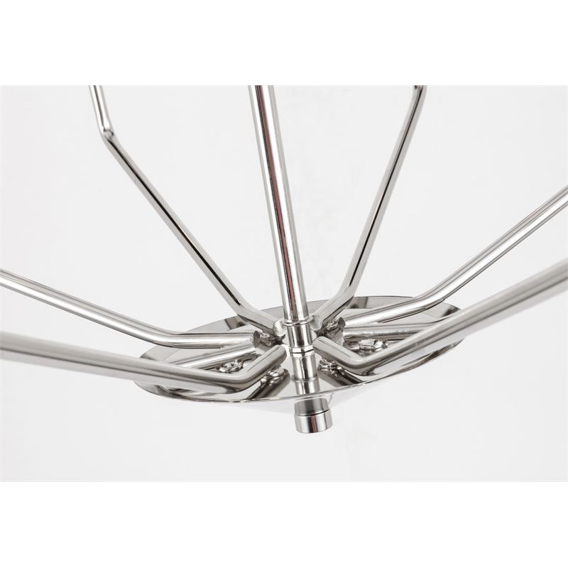 Living District Enzo 8 Light Chrome Pendant