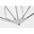 Living District Enzo 8 Light Chrome Pendant