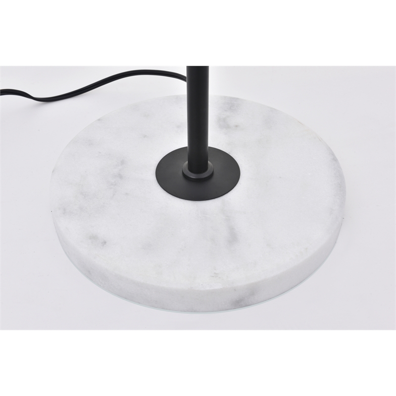 Living District Exemplar 1 Light Brushed Nickel Floor Lamp