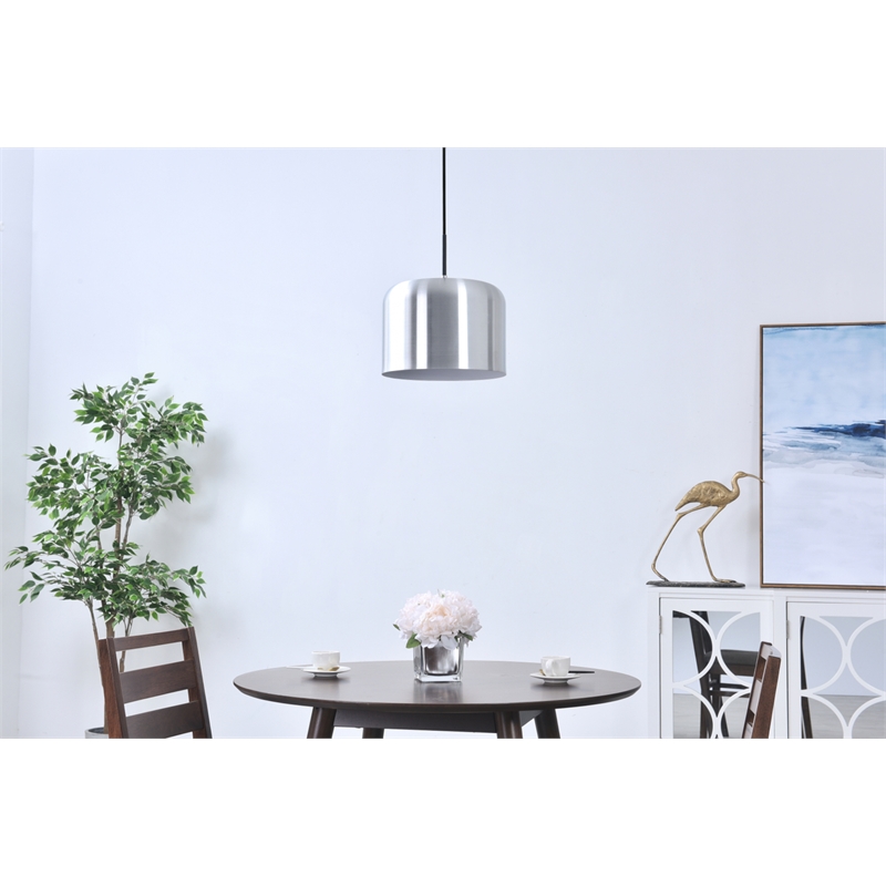 Living District Etude 1 Light Brushed Nickel Pendant