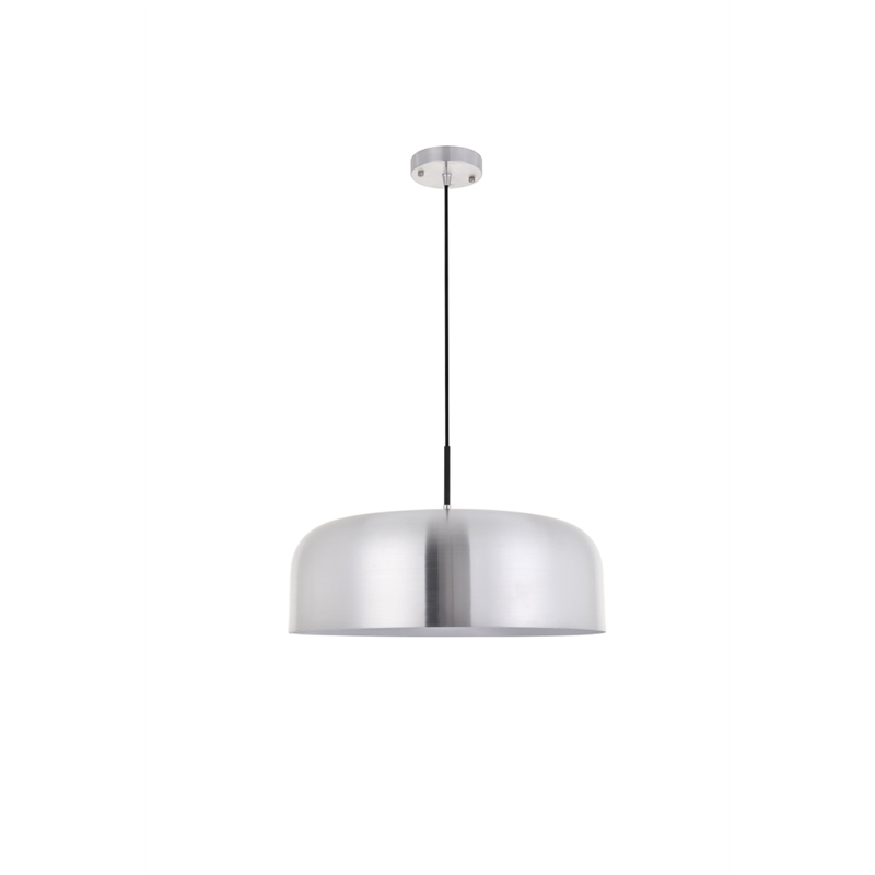 Living District Etude 1 Light Brushed Nickel Pendant