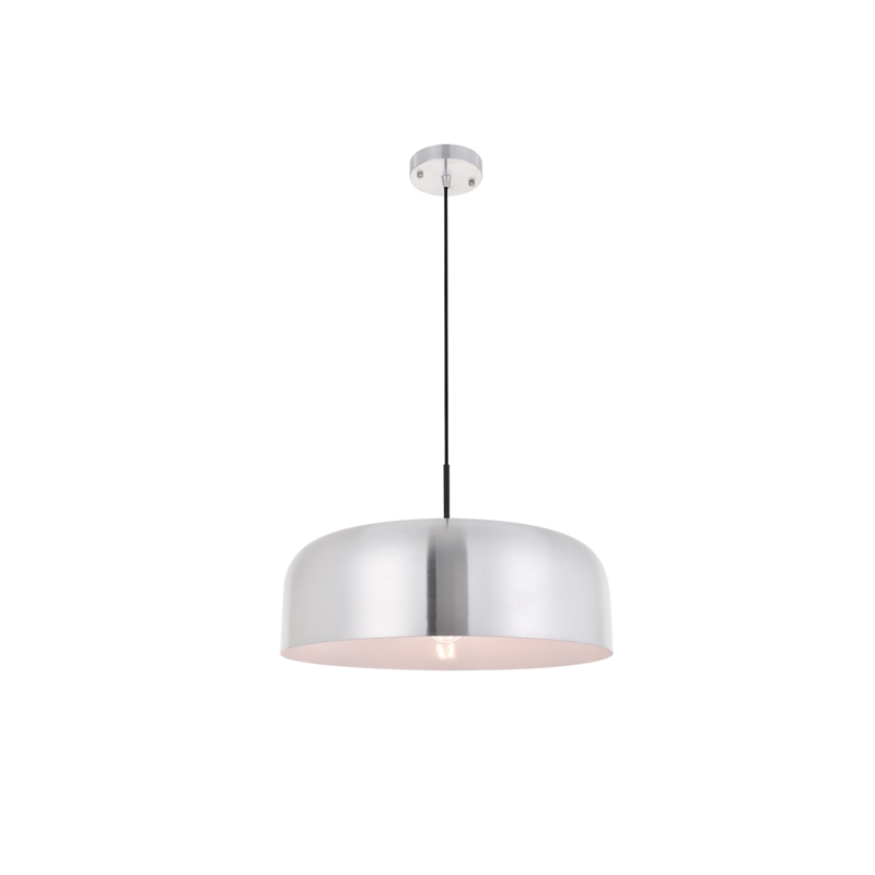 Living District Etude 1 Light Brushed Nickel Pendant