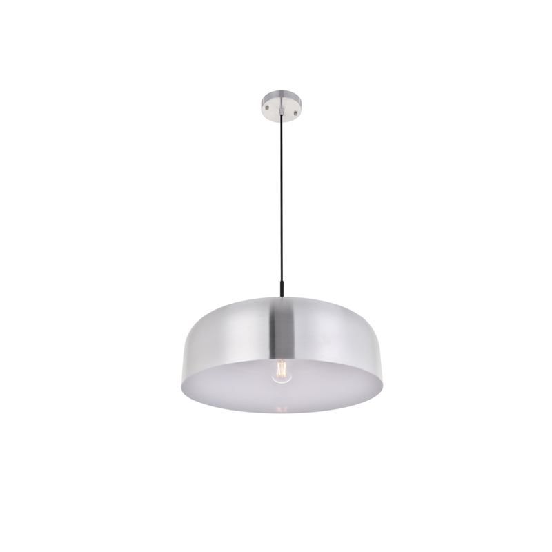 Living District Etude 1 Light Brushed Nickel Pendant