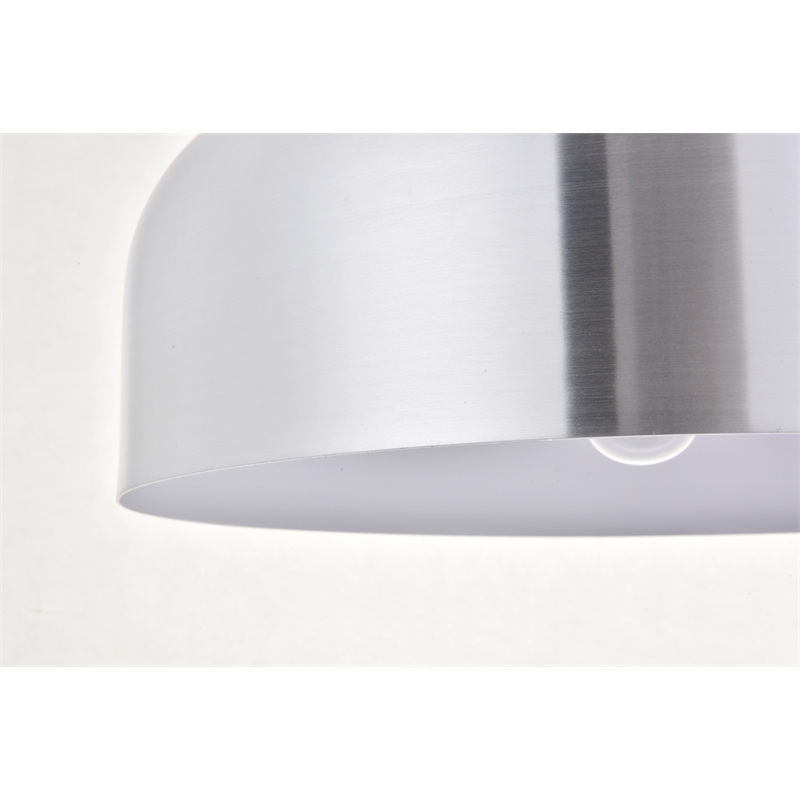 Living District Etude 1 Light Brushed Nickel Pendant