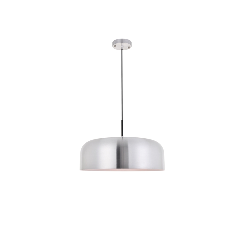 Living District Etude 1 Light Brushed Nickel Pendant