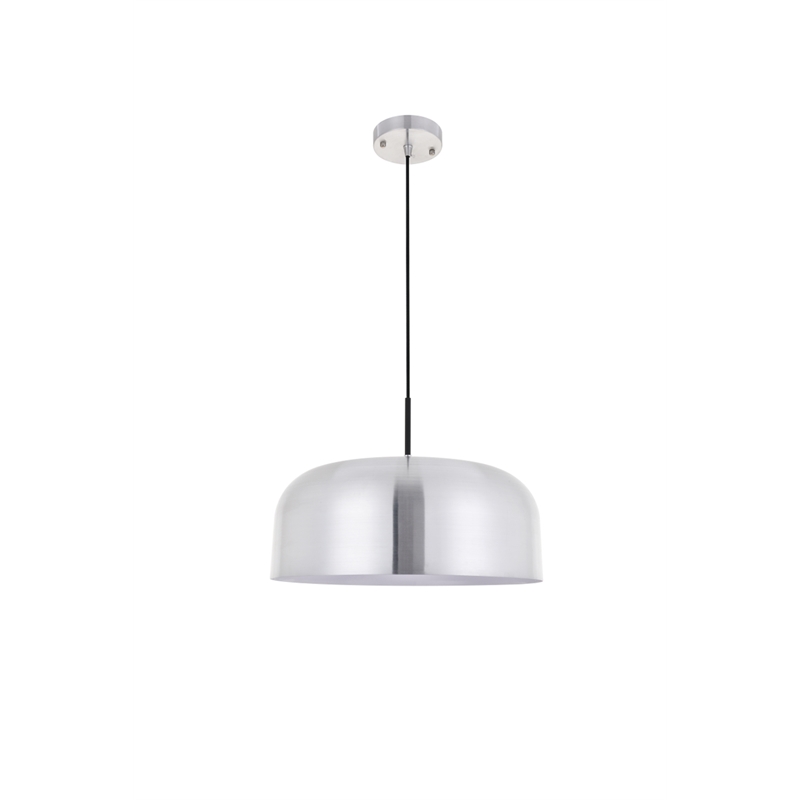 Living District Etude 1 Light Brushed Nickel Pendant