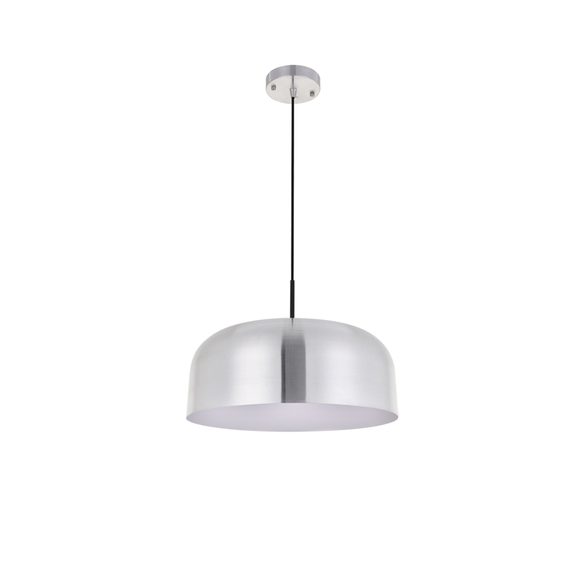 Living District Etude 1 Light Brushed Nickel Pendant