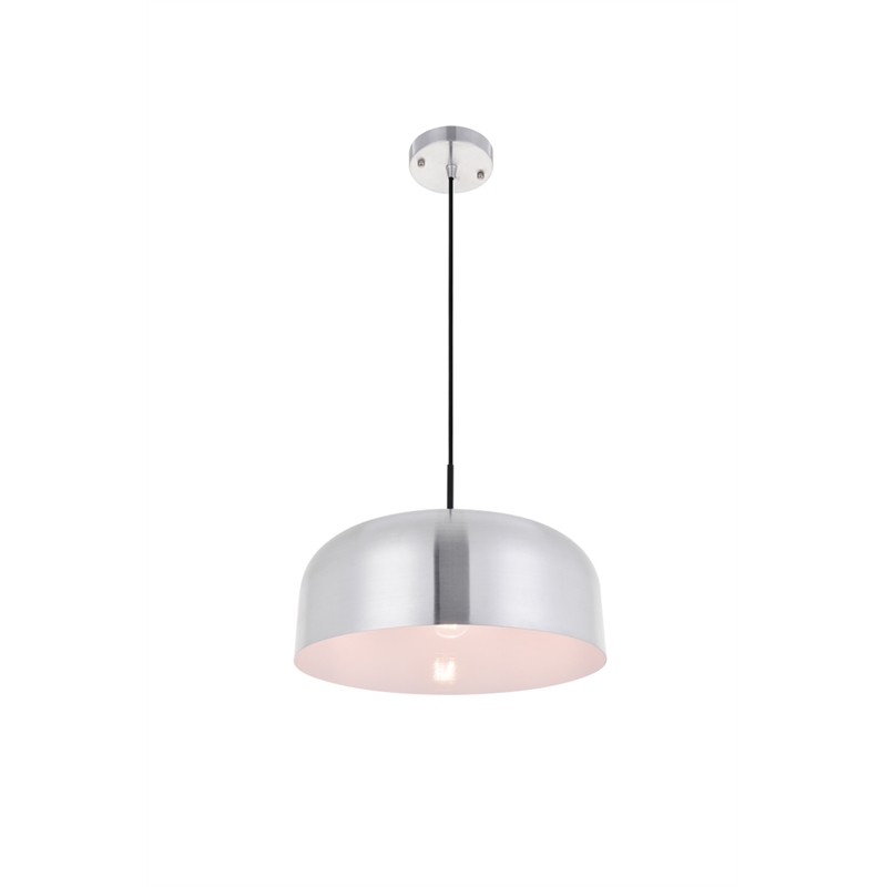 Living District Etude 1 Light Brushed Nickel Pendant