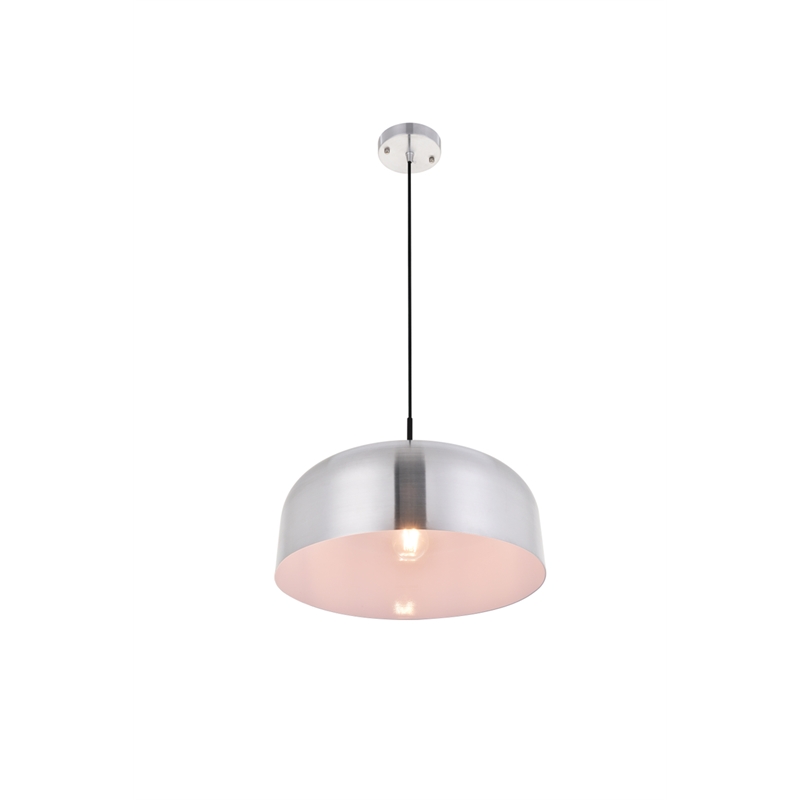 Living District Etude 1 Light Brushed Nickel Pendant