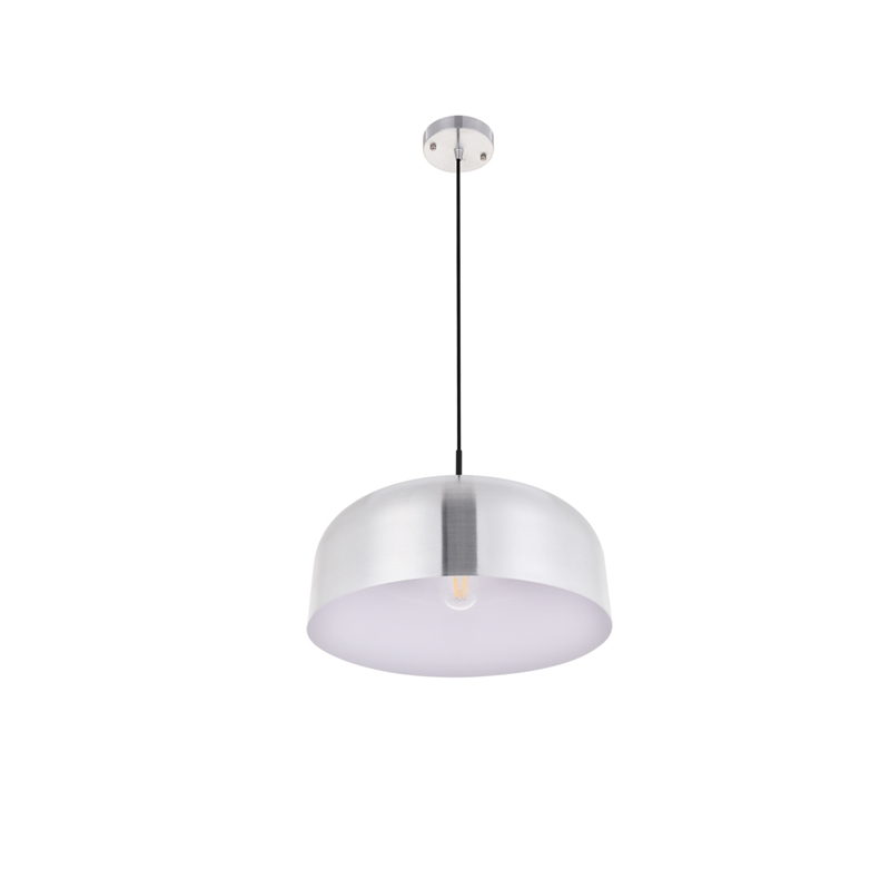 Living District Etude 1 Light Brushed Nickel Pendant
