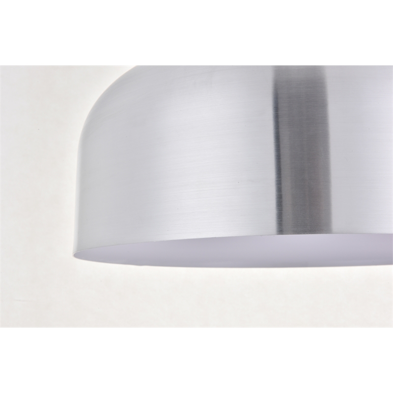 Living District Etude 1 Light Brushed Nickel Pendant