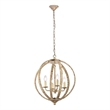 Living District Marlow Collection Pendant Weathered Dove Finish