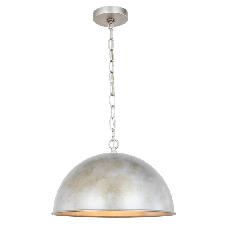 Living District Marion Collection Pendant Vintage Silver Finish