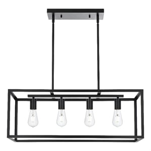 Living District Judah 30.5&quot Pendant in Black