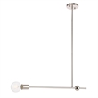 Living District Brees 1 Light Chrome Pendant
