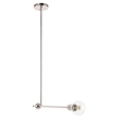 Living District Brees 1 Light Chrome Pendant