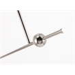Living District Brees 1 Light Chrome Pendant