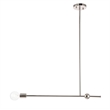 Living District Brees 1 Light Chrome Pendant