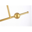 Living District Brees 1 Light Brass Pendant