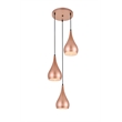 Living District Nora 3 Light Honey Gold Pendant