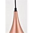 Living District Nora 3 Light Honey Gold Pendant