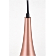 Living District Nora 1 Light Honey Gold Pendant