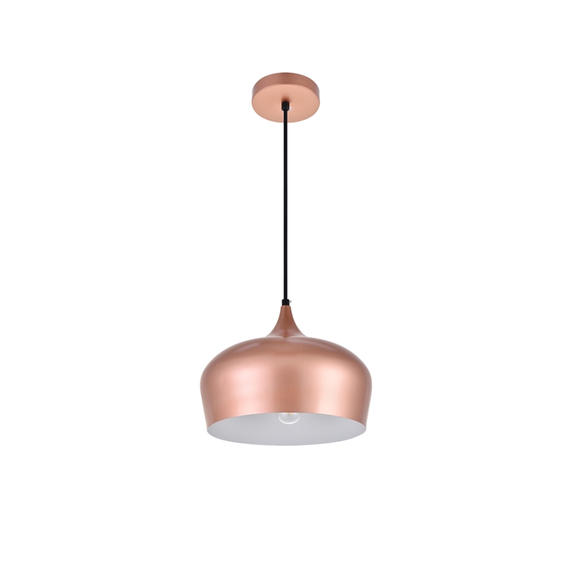 Living District Nora 1 Light Honey Gold Pendant