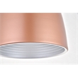 Living District Circa 1 Light Honey Gold Pendant