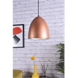 Living District Circa 1 Light Honey Gold Pendant
