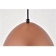 Living District Circa 1 Light Honey Gold Pendant