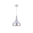 Living District Circa 1 Light Burnished Nickel Pendant