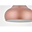 Living District Circa 1 Light Honey Gold Pendant