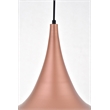 Living District Circa 1 Light Honey Gold Pendant