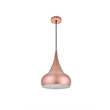 Living District Circa 1 Light Honey Gold Pendant