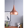 Living District Circa 1 Light Honey Gold Pendant