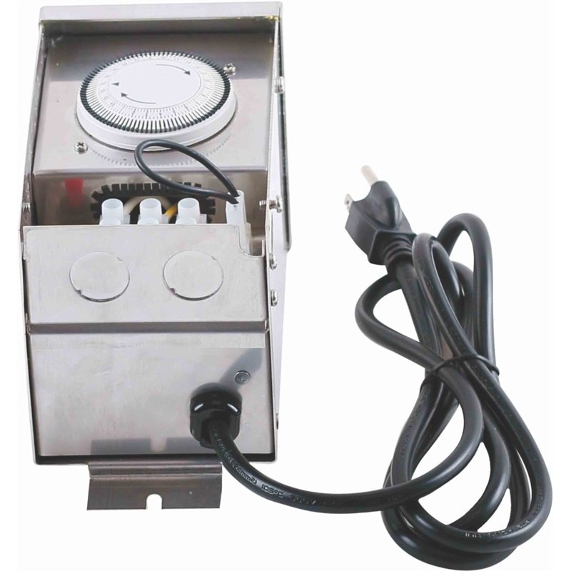 Elitco Lighting 75W Stainless Steel Low Voltage Landscape Transformer
