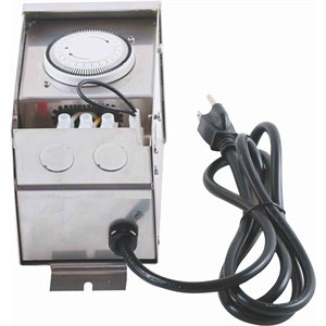 Elitco Lighting 75W Stainless Steel Low Voltage Landscape Transformer